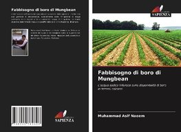 Fabbisogno di boro di Mungbean