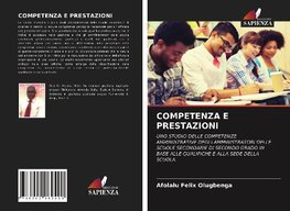 COMPETENZA E PRESTAZIONI