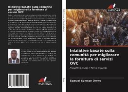 Iniziative basate sulla comunità per migliorare la fornitura di servizi OVC