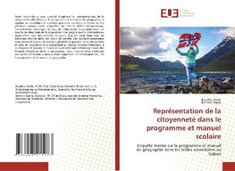 Représentation de la citoyenneté dans le programme et manuel scolaire