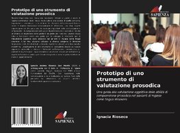 Prototipo di uno strumento di valutazione prosodica