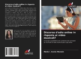 Discorso d'odio online in risposta ai video musicali?