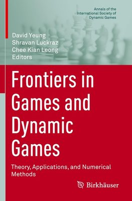 Frontiers in Games and Dynamic Games