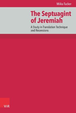 The Septuagint of Jeremiah