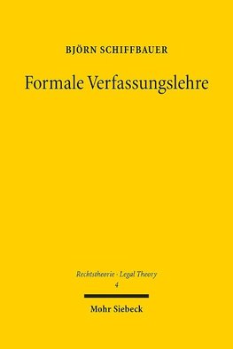 Formale Verfassungslehre