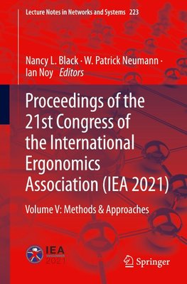 Proceedings of the 21st Congress of the International Ergonomics Association (IEA 2021)