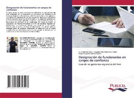 Designación de funcionarios en cargos de confianza