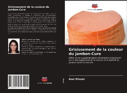 Grisissement de la couleur du jambon-Cure