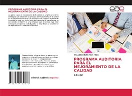 PROGRAMA AUDITORIA PARA EL MEJORAMIENTO DE LA CALIDAD