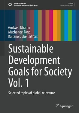 Sustainable Development Goals for Society Vol. 1