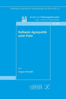 Rußlands Agrarpolitik unter Putin