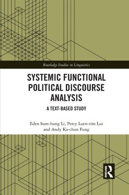 Systemic Functional Political Discourse Analysis