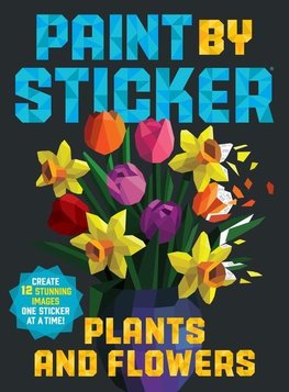 Paint by Sticker: Plants and Flowers