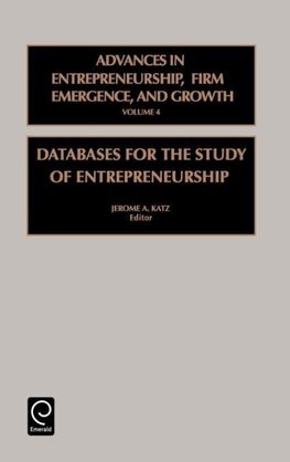 Advances in Entrepreneurship, Firm Emergence and Growth