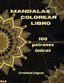 Mandalas colorear libro