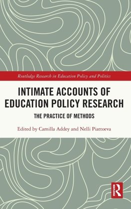 Intimate Accounts of Education Policy Research