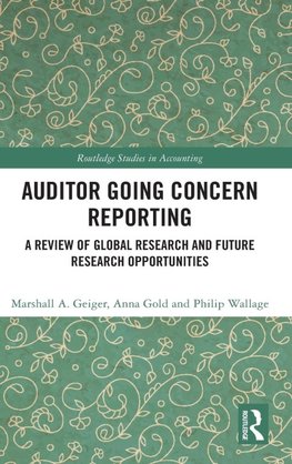 Auditor Going Concern Reporting