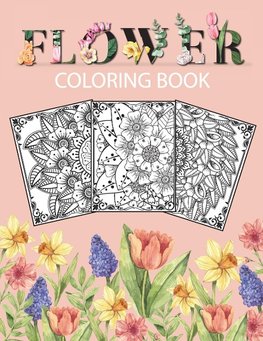 Flower Coloring Book