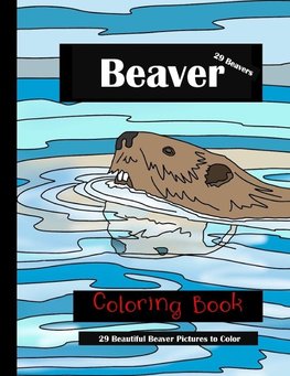 Beaver Coloring Book