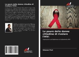 Le paure delle donne cittadine di rivelare l'HIV: