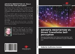 ADVAITA MEDITATION VI: Direct Transfinite Self-perception