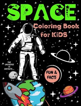 Space Coloring Book for Kids