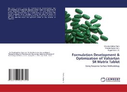 Formulation Development & Optimization of Valsartan SR Matrix Tablet