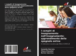 I compiti di insegnamento nell'insegnamento-apprendimento dello spagnolo online