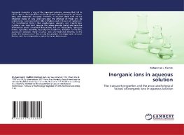 Inorganic ions in aqueous solution