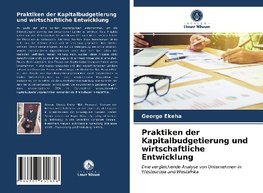 Praktiken der Kapitalbudgetierung und wirtschaftliche Entwicklung