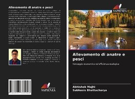 Allevamento di anatre e pesci