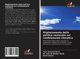 Miglioramento della politica nazionale sul cambiamento climatico