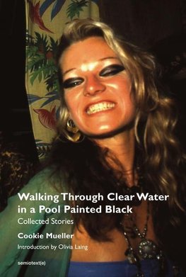 Walking Through Clear Water in a Pool Painted Black