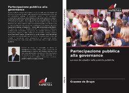 Partecipazione pubblica alla governance