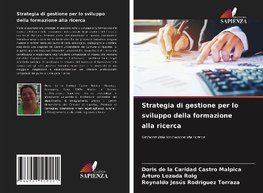 Strategia di gestione per lo sviluppo della formazione alla ricerca