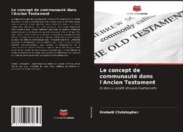 Le concept de communauté dans l'Ancien Testament