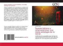 Sustancialismo y relacionalismo: una meta-ontología de lo social