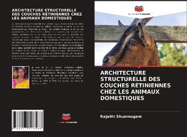 ARCHITECTURE STRUCTURELLE DES COUCHES RÉTINIENNES CHEZ LES ANIMAUX DOMESTIQUES