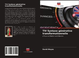 TIV Syntaxe générative transformationnelle