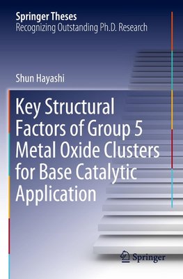 Key Structural Factors of Group 5 Metal Oxide Clusters for Base Catalytic Application