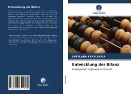 Entwicklung der Bilanz