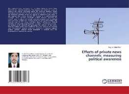 Effects of private news channels: measuring political awareness