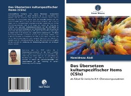 Das Übersetzen kulturspezifischer Items (CSIs)