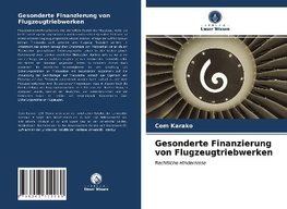 Gesonderte Finanzierung von Flugzeugtriebwerken