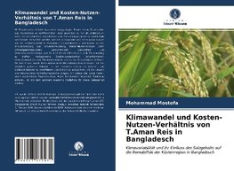 Klimawandel und Kosten-Nutzen-Verhältnis von T.Aman Reis in Bangladesch