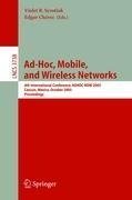 Ad-Hoc, Mobile, and Wireless Networks