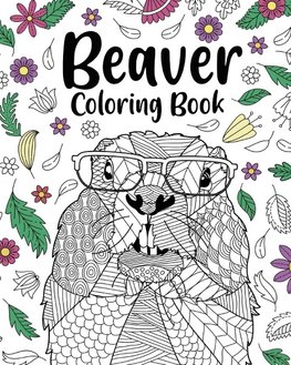 Beaver Coloring Book