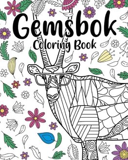 Gemsbok Coloring Book