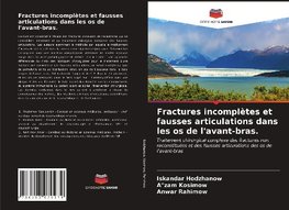 Fractures incomplètes et fausses articulations dans les os de l'avant-bras.