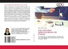 Los contratos administrativos de trabajo